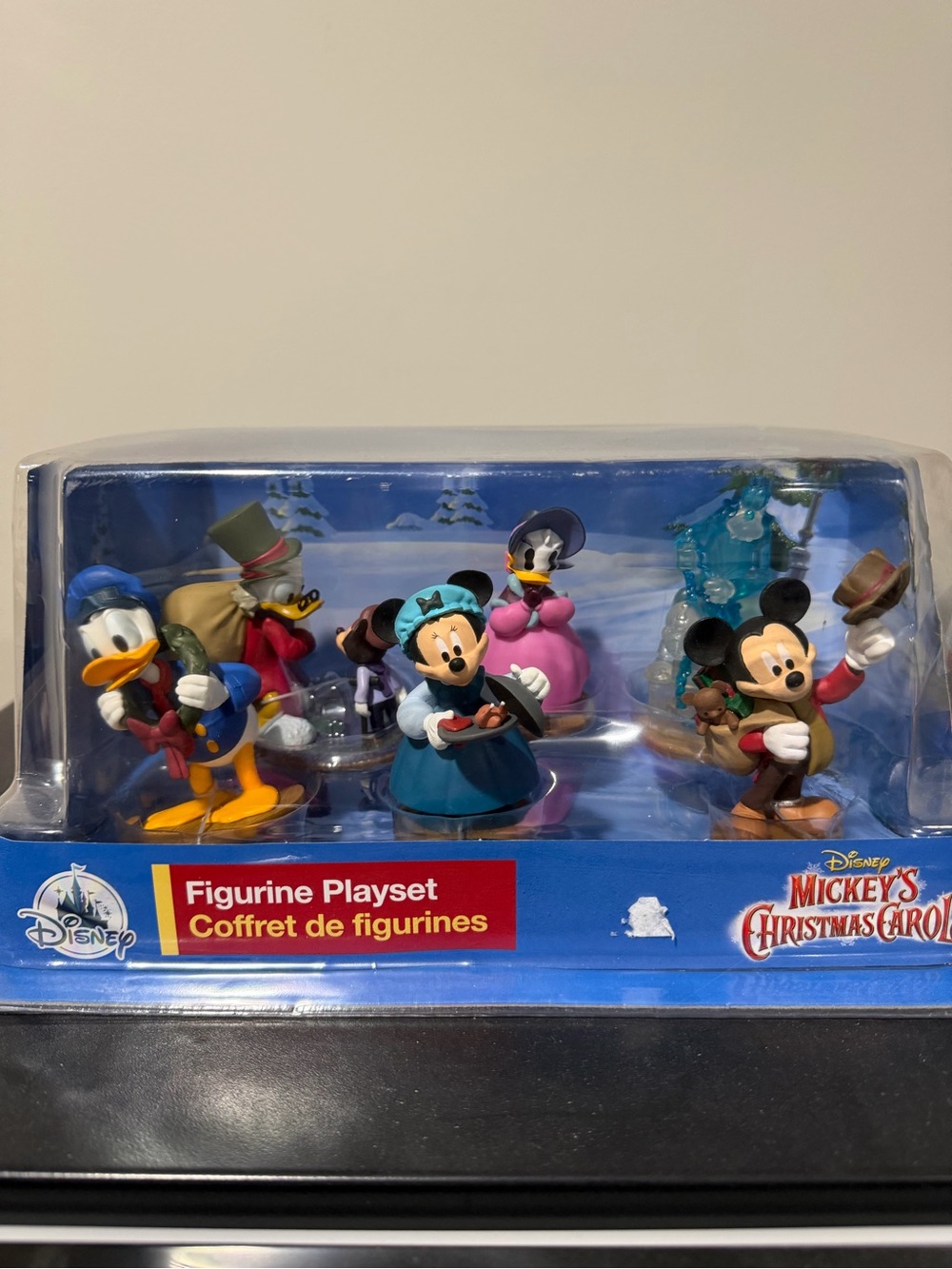 Disney Mickey's Christmas Carol Figurine Playset - Blue Pack